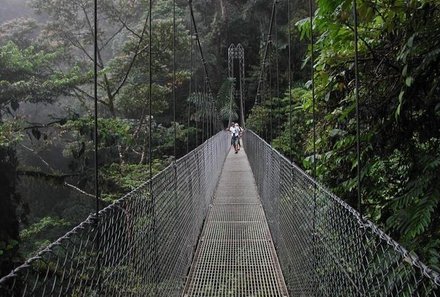 Costa Rica for family Deluxe - Familienreise in Costa Rica - Hängebrücke