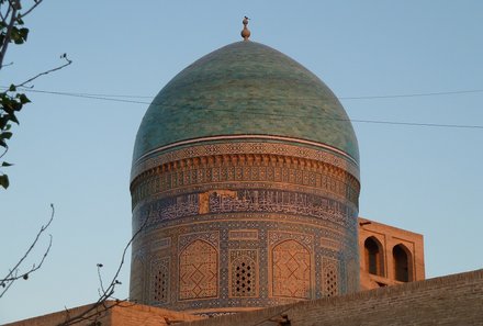 Usbekistan Familienreise - Usbekistan for family - Buchara - Mir-Arab-Madrasa Kuppel