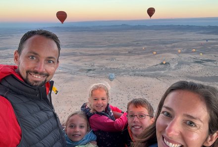 Familienreise Marokko - Marokko for family individuell - Ballonfahrt