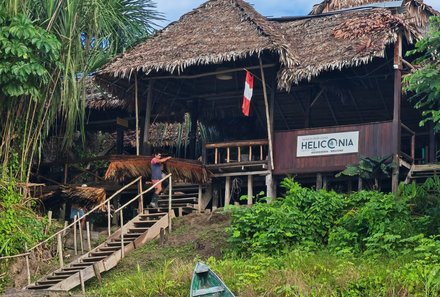 Peru Familienreise - Peru Family & Teens - Heliconia Lodge - Unterkunft im Amazonas