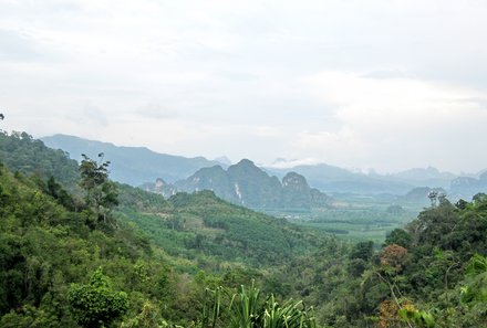 Thailand Familienreise mit Kindern - Thailand for family individuell - Panoramaaussicht Khao Sok Nationalpark