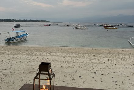 Java-Bali Family & Teens - Verlängerung auf Nusa Lembongan - Abend am Strand