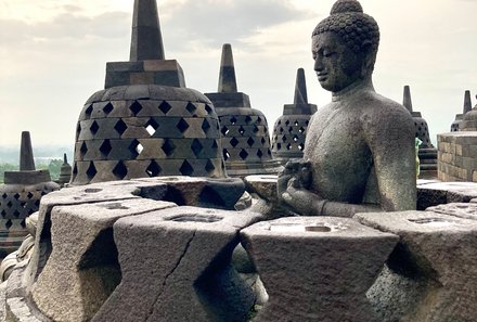 Bali mit Jugendlichen - Java & Bali Family & Teens - Borobodur Tempel Buddha