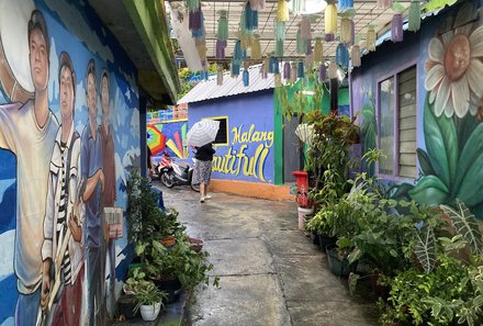 Bali mit Jugendlichen - Java & Bali Family & Teens - Spaziergang Graffitis