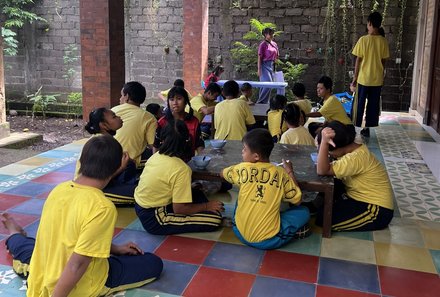 Bali mit Jugendlichen - Java & Bali Family & Teens - Kinderhilfsprojekt Kindergruppe