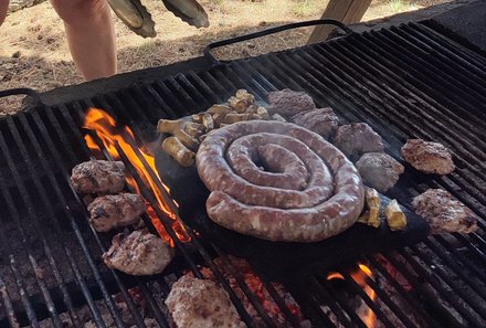 Bulgarien Familienreise - Bulgarien mit Kindern - Hotel Budapest Sofia - Grillfleisch