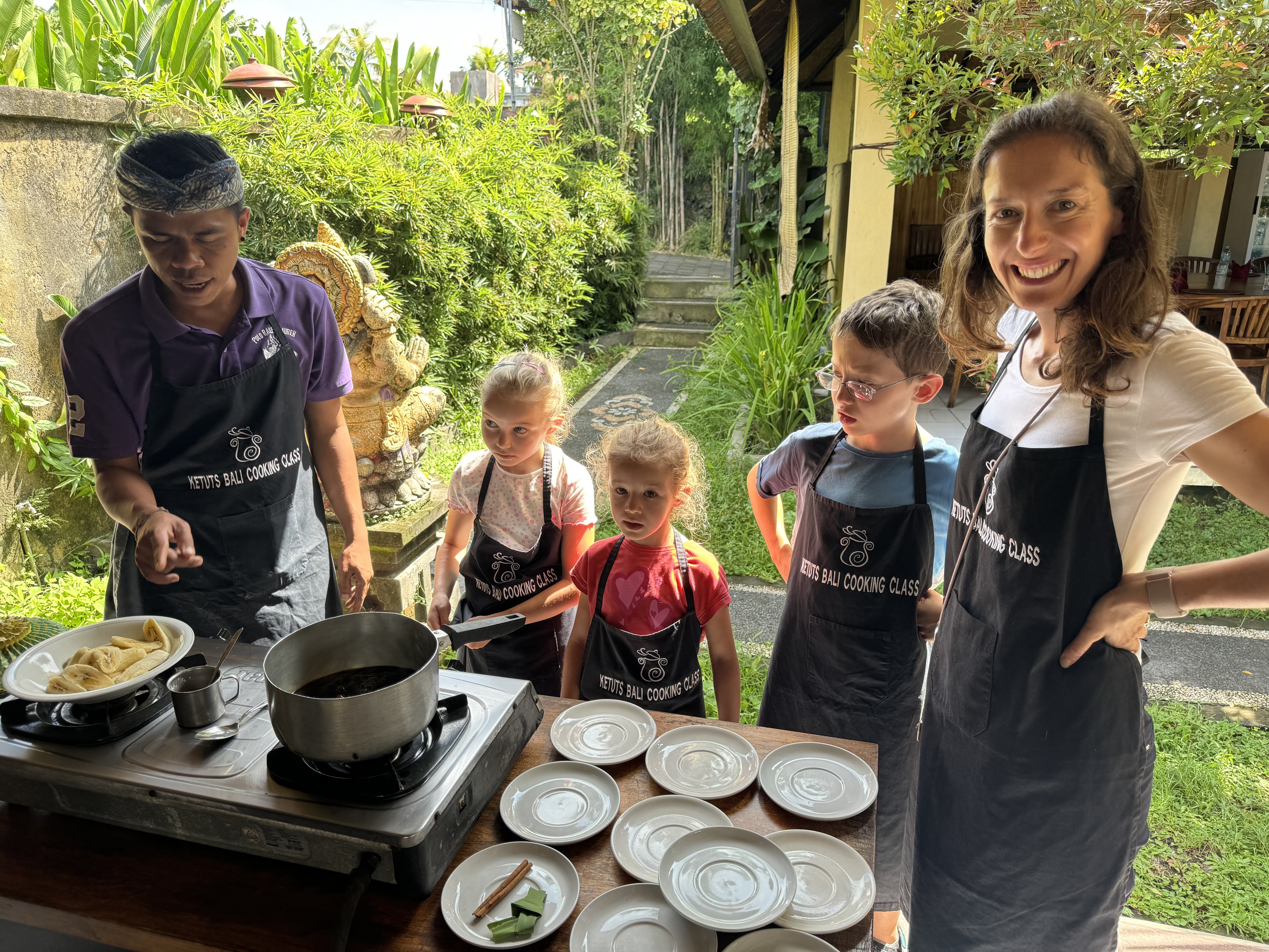 Bali mit Kindern Erfahrungen - Bali Rundreise mit Kindern - Kochkurs