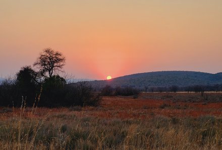 Individuelle Südafrika Familienreise - Best of Krüger NP - Sonnenuntergang