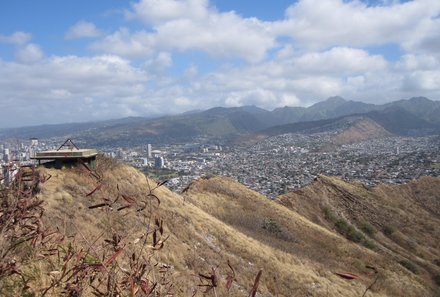 Hawaii Inselhopping for family individuell - Familienreise Hawaii mit Kindern - Panorama Diamond Head