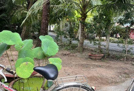 Vietnam for family - Familienreise Vietnam mit Kindern - Fahrrad fahren in Ben Tre