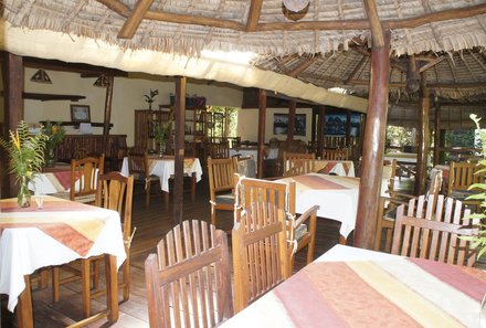 Madagaskar Familienreise - Madagaskar Family & Teens - Le Palmarium Lodge - Restaurant