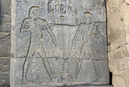 Familienreise Ägypten - Ägypten for family individuell deluxe - Wandzeichnungen im Luxor Tempel