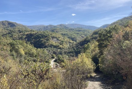 Albanien Familienreise - Albanien for family individuell - Langarica Canyon - Wanderweg