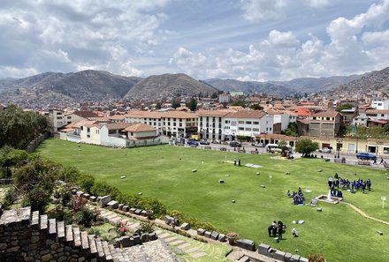 Peru Familienreise - Peru Teens on Tour - Cusco -Cusco Grünanlage