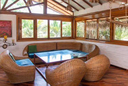 Galapagos for family - Hosteria Mandala - Lounge