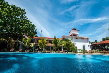 Sri Lanka Summer for family - Familienreise Sri Lanke im Sommer - Anantamaa Beach Hotel - Pool