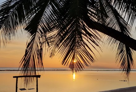 Familienreise Sri Lanka - Sri Lanka Summer for family - Strand mit Sonnenuntergang