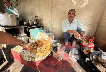 Indien for family - Indien Familienreise - Einheimische auf Markt