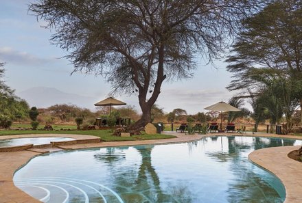 Kenia for family individuell deluxe -Twai Lodge - Pool