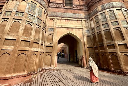 Indien Familienreise - Indien for family - Agra - Besichtigung des Rotes Fort