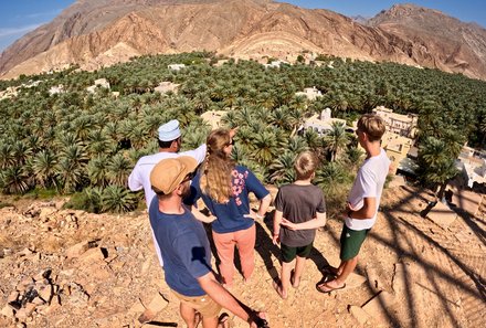 Oman for family individuell - Oman mit Kindern - Blick auf Birkat Al Mauz