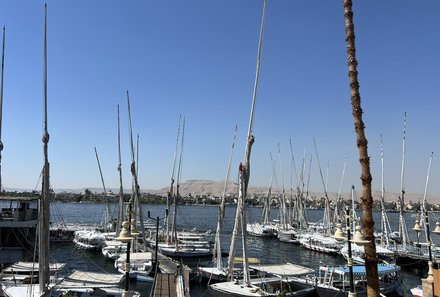 Familienreise Ägypten - Ägypten for family - Luxor Hafen