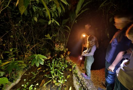 Familienurlaub Costa Rica - Costa Rica for family - La Tigra Nachtwanderung