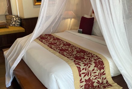 Bali Familienreise - Bali for family - Arma Museum und Resort - Himmelbett