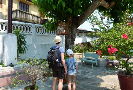Vietnam Familienreise - Vietnam Summer - Vater und Kind in Hoi an 