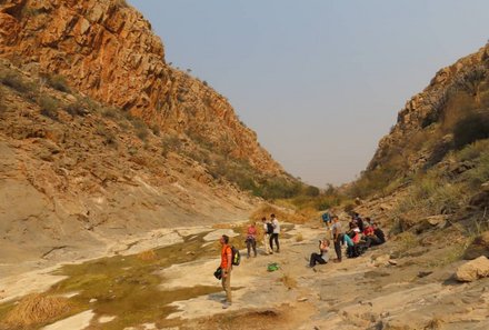 Namibia Family & Teens - Namibia Familienreise - Wanderung in der Köcherbaumschlucht