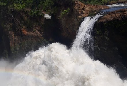 Uganda Familienurlaub - Uganda Family & Teens - Wasserfall im Murchison Falls Nationalpark