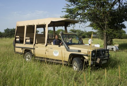 Serengeti mit Kindern individuell - Best of Familiensafari Serengeti - Grumeti Area - Safarijeep - Tansania deluxe