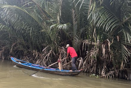 Vietnam for family - Familienreise Vietnam mit Kindern - Sampan