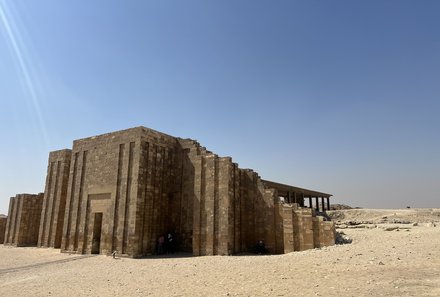 Familienreise Ägypten - Ägypten for family - Sakkara Architektur bewundern