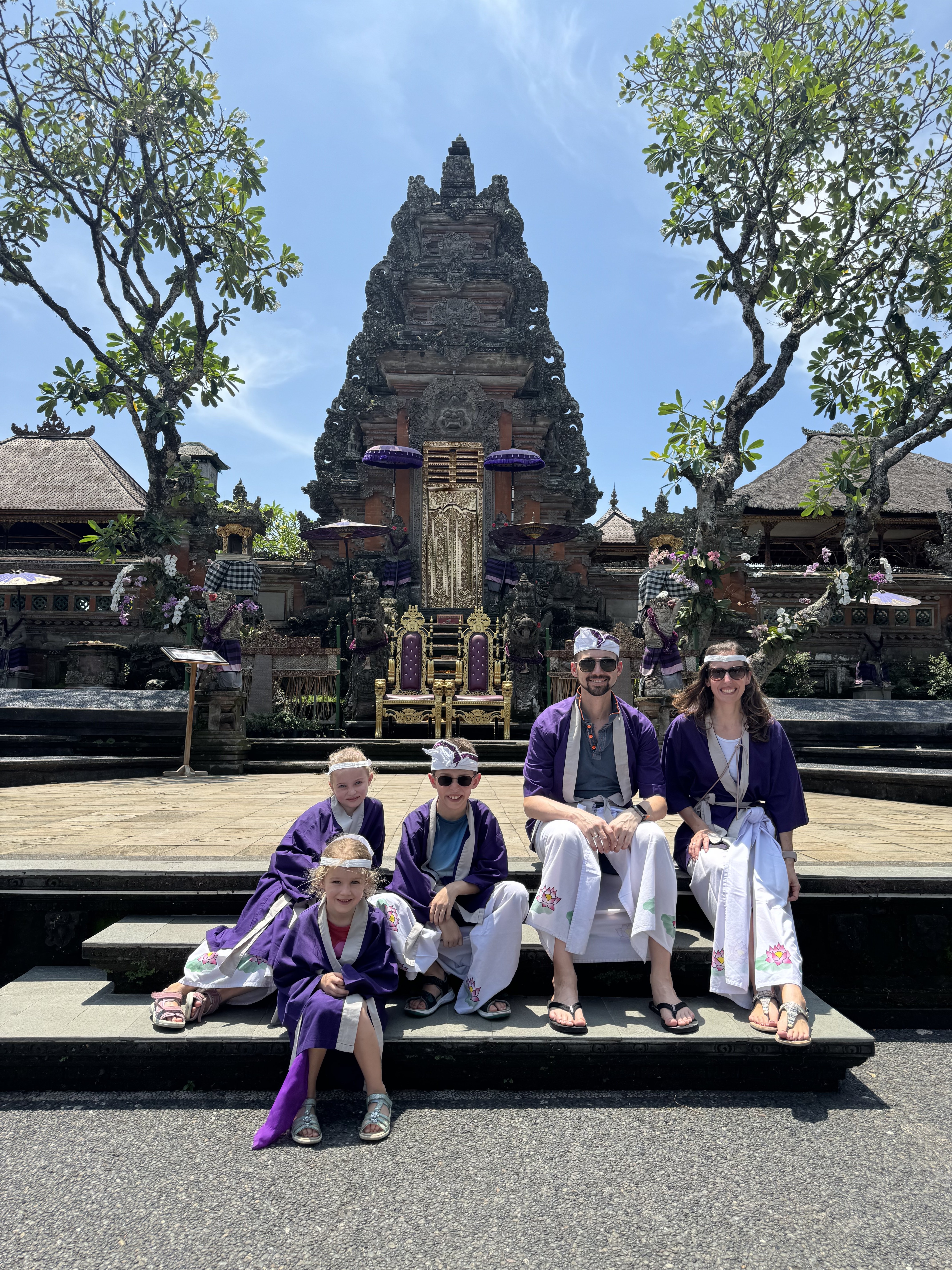 Bali mit Kindern Erfahrungen - Bali Rundreise mit Kindern - Saraswati Tempel