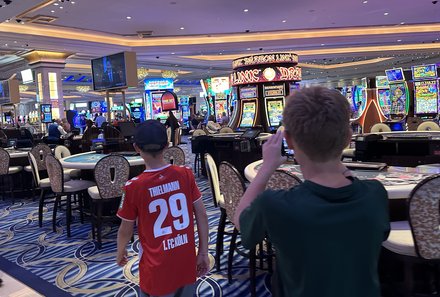 USA Südwesten mit Kindern - USA Westküste for family individuell - Abenteuer im Wilden Westen - Casino Las Vegas