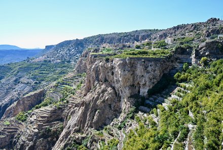 Familienreise Oman - Oman for family individuell deluxe - Terrassen Jebel Akhdar