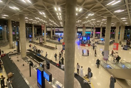 Jordanien Rundreise mit Kindern - Jordanien for family - Amman Flughafen