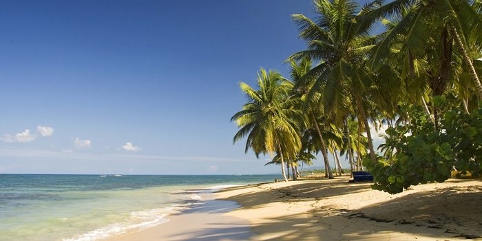Dominikanische Republik mit Kindern - Strandabschnitt Samaná Las Terrenas