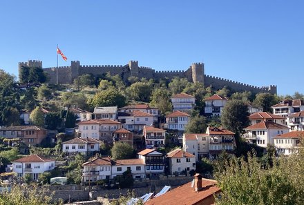 Albanien Familienreise - Albanien for family individuell - Blick auf Ohrid-Stadt