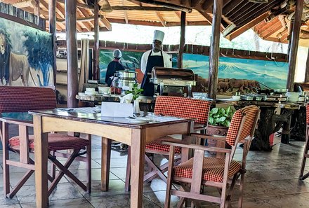 Kenia Familienreise - Kenia Family & Teens - Amboseli Nationalpark - Sentrim Camp - Restaurant