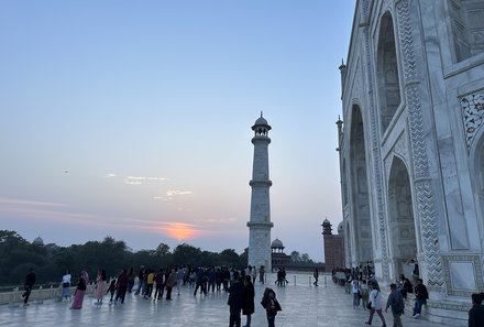 Indien Familienreise - Indien for family - Erkundungstour des Taj Mahal 