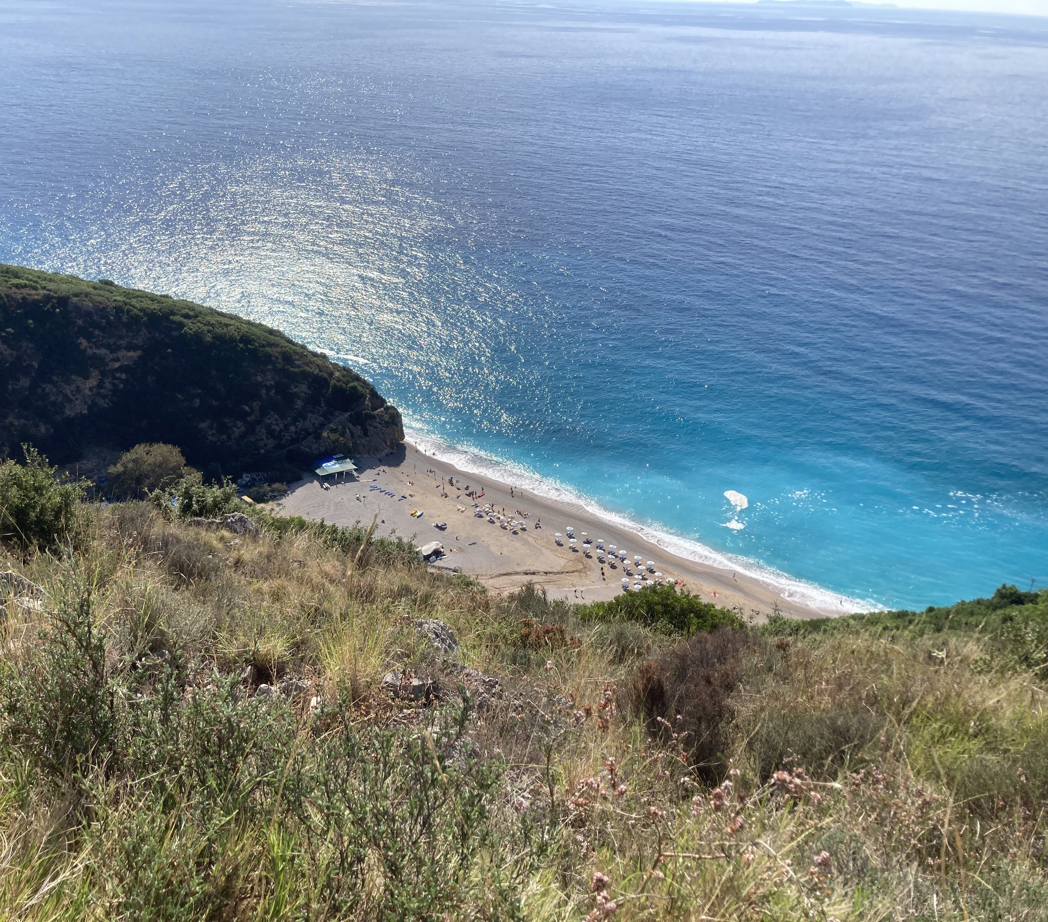 Albanien mit Kindern - Tipps & Erfahrungen - Gjipe Beach