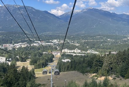 Westkanada for family - Familienurlaub Kanada - Seilbahn in Whistler