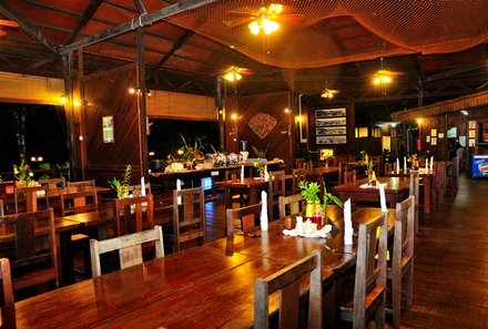 Malaysia Family & Teens - Familienreise Malaysia - Bilit Rainforest Lodge Restaurant