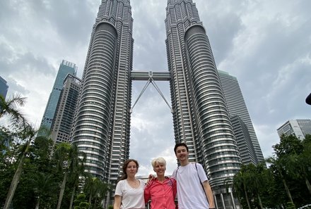 Familienreise Malaysia - Malaysia & Borneo Family & Teens - Petronas Towers in Kuala Lumpur