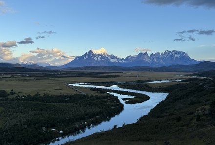 Patagonien mit Jugendlichen - Wandern mit Kindern in Argentinien und Chile - Panorama Torres del Paine