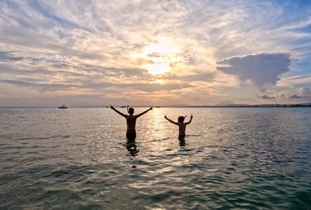 Tunesien Familienurlaub - Tunesien for family - Kinder im Meer