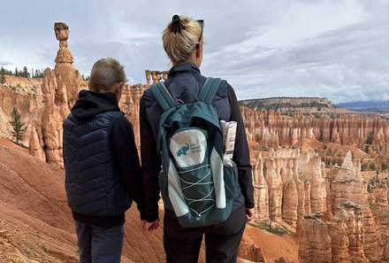 USA Südwesten mit Kindern - USA for family individuell - Kalifornien, Nationalparks & Las Vegas - Nadja Albrecht im Bryce Canyon Nationalpark