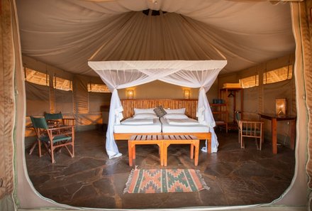 Kenia for family individuell deluxe - Severin Safari Camp - Zimmer